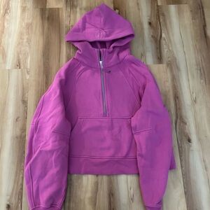Lululemon scuba hoodie sweatshirt pow pink